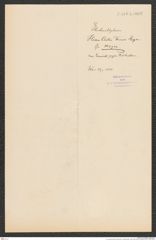 k.k. naturhistorisches Hofmuseum, Intendanzakten 1885-1896 (Hauer), Aktenzahl Z.267.b/1888, Seite 2